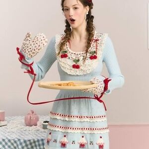 Berry Cupcake Knit Dress